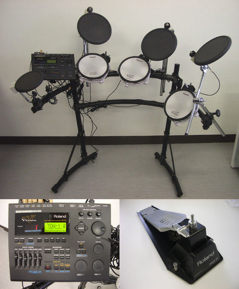 【週末のみ値下げ】V-Drum TD-10_TDW1音源(液晶難あり)取扱説明書は以下u