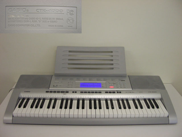 CASIO/カシオ CTK-4000 61ピアノ鍵盤 ベーシックキーボード | 楽器 オーディオを高く売るなら「買取のオレンジ」